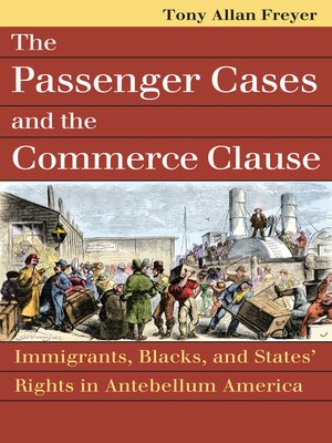 cover image of The Passenger Cases and the Commerce Clause
